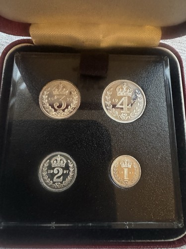 1997 royal maundy money - money, 1d