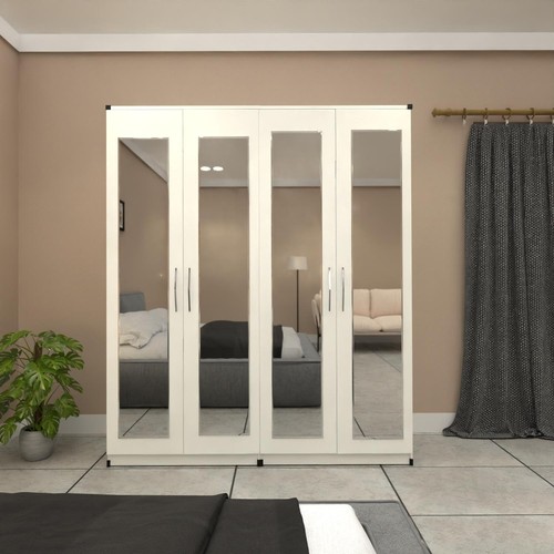 Door mirrored wardrobe - door, –