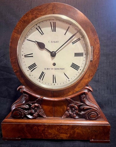 Fusee clock signed - , c