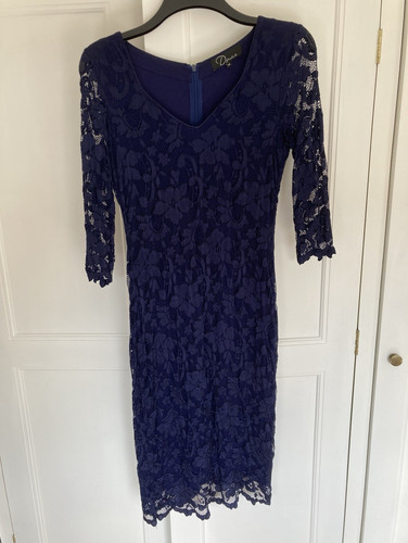Damsel dress blue floral - dress,