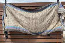 Genuine Indian cotton large scarf from India 96 x 36 inches