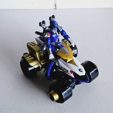Power Rangers SPD Delta Morph Quad Bike & Action Figure 2004 Bandai - Read Desc.