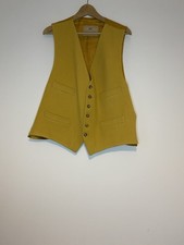 Gurteen Esquire Waistcoat Yellow Gold Size 46 Wool 