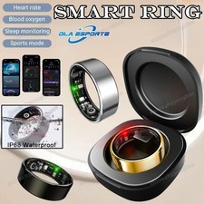 2025 New Smart Ring For Men Women Heart Rate and Blood Oxygen Monitor Waterproof