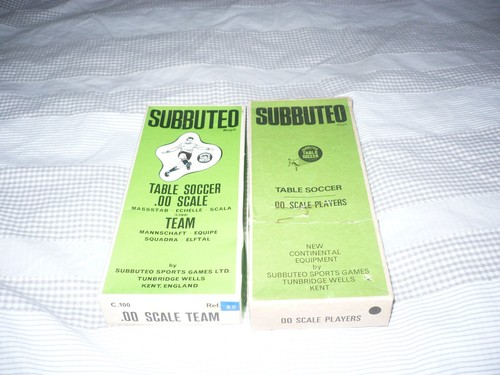 Subbuteo set teams boxed - set,