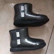 Girls Black Welly Uggs