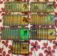 Digimon Digi-Battle TCG Series 1 Booster Pack Cards [Bandai, 1999]
