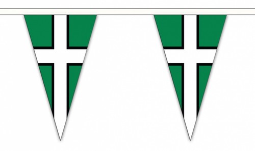 Devon triangular bunting - triangular,