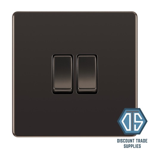 Screwless black nickel - screwless,