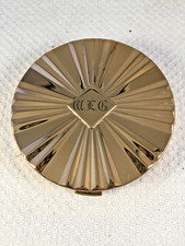 Vintage Max Factor Hollywood Cream Puff Compact, monogrammed 'WLG'