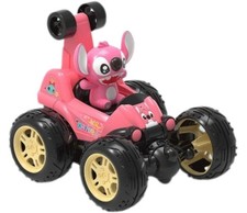 Stitch Dancing Stunt RC Pink Car with Light & Music Remote Control Car