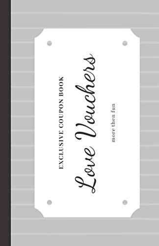 Exclusive coupon book love - -,
