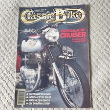 Vintage Classic Bike Magazine February 1992 Intergalactic cruiser Royal Enfield 