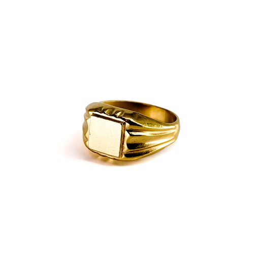 18ct yellow gold - gold, ladies
