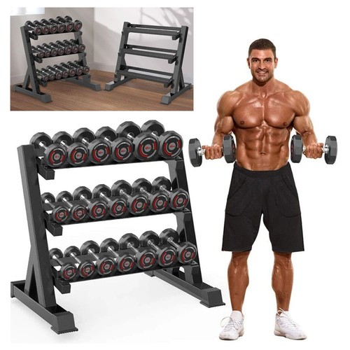 Dumbbell rack storage - storage, stand