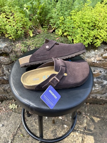 Birkenstock boston clogs suede - birkenstock,