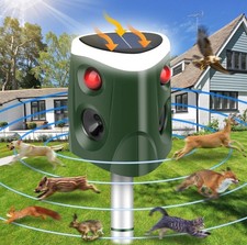 Solar Powered Animal Repellent Outdoor