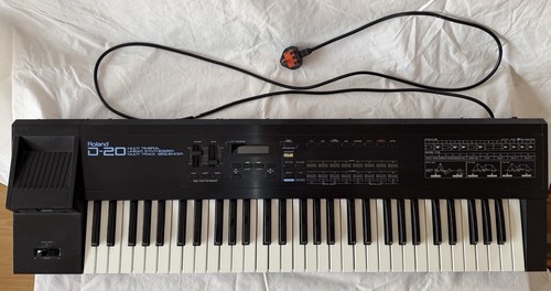 Roland multi timbral - d-20,