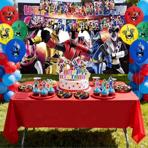 Power rangers decorations - rangers,
