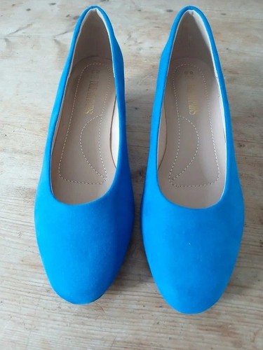 Dreampairs royal blue suede