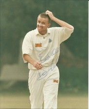 DOMINIC CORK (England), superb colour press photo, ORIGINALLY SIGNED!