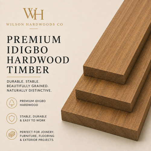 Idigbo hardwood board - board, par