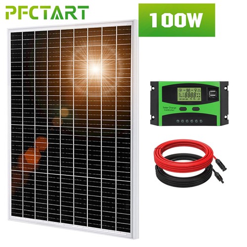 100w solar panel - solar, kit