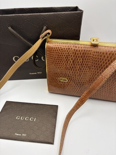 Women vintage gucci hard - vintage,