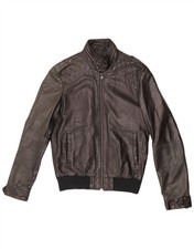 Zara mens leather jacket 38 - zara,