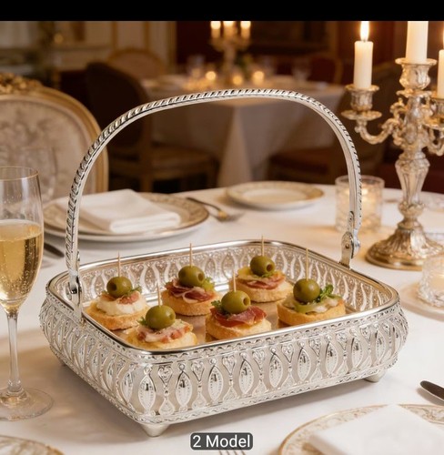 Genuine moroccan metal tray - genuine,