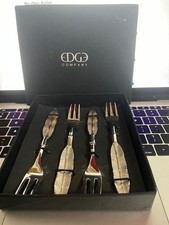 Quill Cake Forks x 4 in