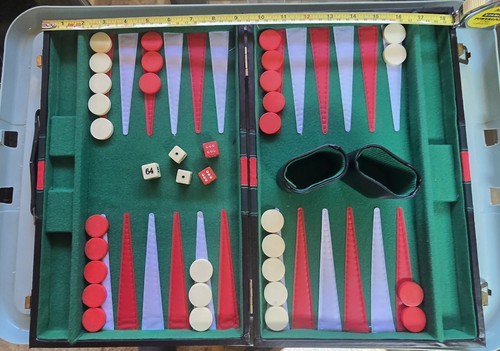 Vintage backgammon full - vintage,
