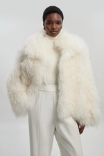 Karen Millen Short Shearling