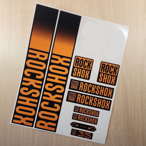 Rockshox fork stickers 2021 - rockshox,