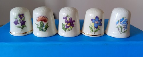 Floral thimbles - 5,