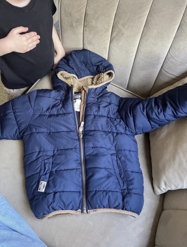 Next boys puffa coat navy - boys, 2-3