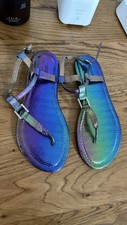 Bnwot Wide Fit Rainbow Sandals