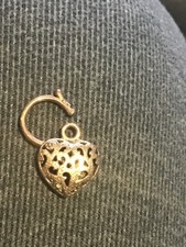 9ct padlock rose gold vintage