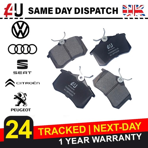 Rear brake pads set for - set,