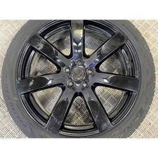 Nissan GTR R35 alloy wheel and tyre front 2009 GT-R Skyline 255/40/20