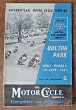 Oulton Park International Motor Cycle Meeting 10 June 1957 Sidecar