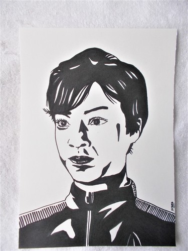 Marker pen sketch sonequa - a4,