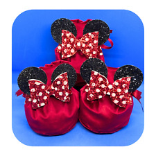 Disney Inspired Red Velour