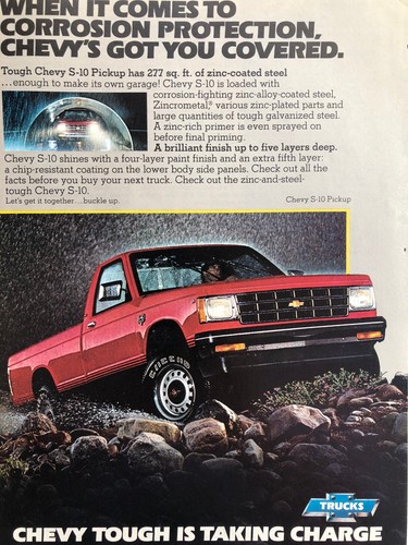 Vintage 1984 chevrolet - 1984, s-10