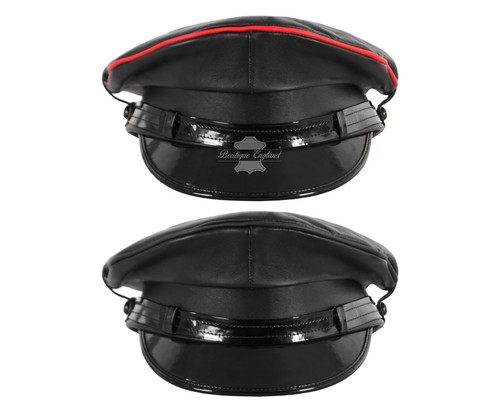 Genuine leather black red trim - genuine,