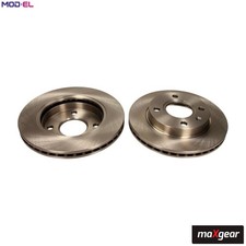 2x BRAKE DISC 19-0711 FOR