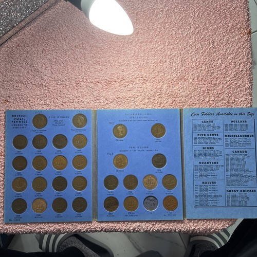 Whitman coin folder - coin,