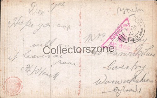1915 wwi french postcard - 1915,