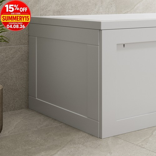 Storage bath end panel - storage,