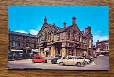 Market Square, Crewkerne, Somerset Vintage Postcard Cars, Shops, Cafe